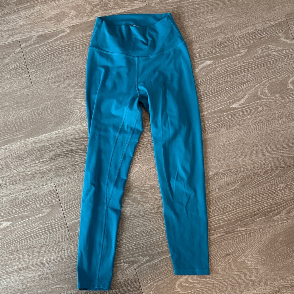 Teal Ptula High-Waisted Leggings
